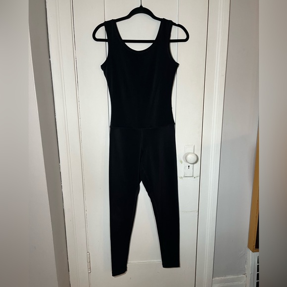 Full body racerback compression workout body suit onesie - Picture 1 of 5